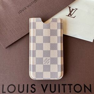 Damier Azur Canvas iPhone Case- GREAT CONDITION